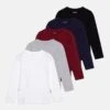 Friboo 5 PackMaglietta A Manica LungaMulti-Coloured/Black/Dark Red Bambini T-shirt & Top F5723G075-T12 2 Friboo 5 PackMaglietta A Manica LungaMulti-Coloured/Black/Dark Red Bambini T-shirt & Top F5723G075-T12 -Friboo 0b83fae62c7a4e95acfe0c86892ba577