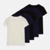 Friboo 5 PackT-Shirt BasicBlack/Dark Blue Bambini T-shirt & Top F5724G075-T12 2 Friboo 5 PackT-Shirt BasicBlack/Dark Blue Bambini T-shirt & Top F5724G075-T12 -Friboo 4e72bb591661406caf4bb49812de25c8