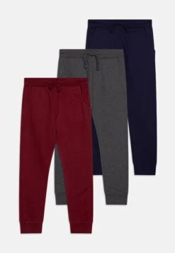 Friboo 25 Friboo Unisex 3 PackPantaloni SportiviBlue/Grey/Dark Red Bambini Pantaloni F5724B02A-K11