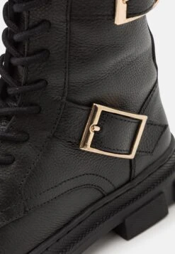 Friboo LeatherStivali Con I Lacci Black Bambini Stivali F5713J04F-Q11 -Friboo 6cc9e4b48f0147428ab669e3bf48e2b6