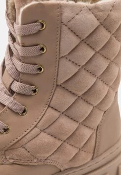 Friboo Leather - Stivaletti Stringati - Nude -Friboo 7516c50ad6674917866cf60f1585dfdf