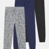 Friboo Unisex 3 PackPantaloni SportiviGrey/Blue/Black Bambini Pantaloni F5724B027-C11