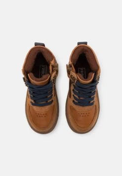 Friboo LeatherSneakers AlteCognac Bambini Sneakers F5714I04C-O11 -Friboo a9750accb2f9458cbdedb30dafe51541