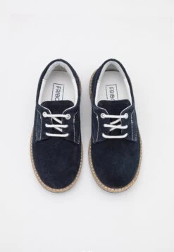 Friboo Leather - Stringate - Dark Blue -Friboo f50ba98b983242e0b03f5d39c94a6cb7