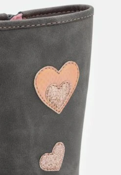 Friboo Stivali Alti - Dark Grey -Friboo f991670160e645b3833752276b559447